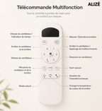 Calisto | Ventilateur design LED télécommande 117 cm