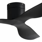 Onyx | Ventilateur ultra-plat noir et ABS noir