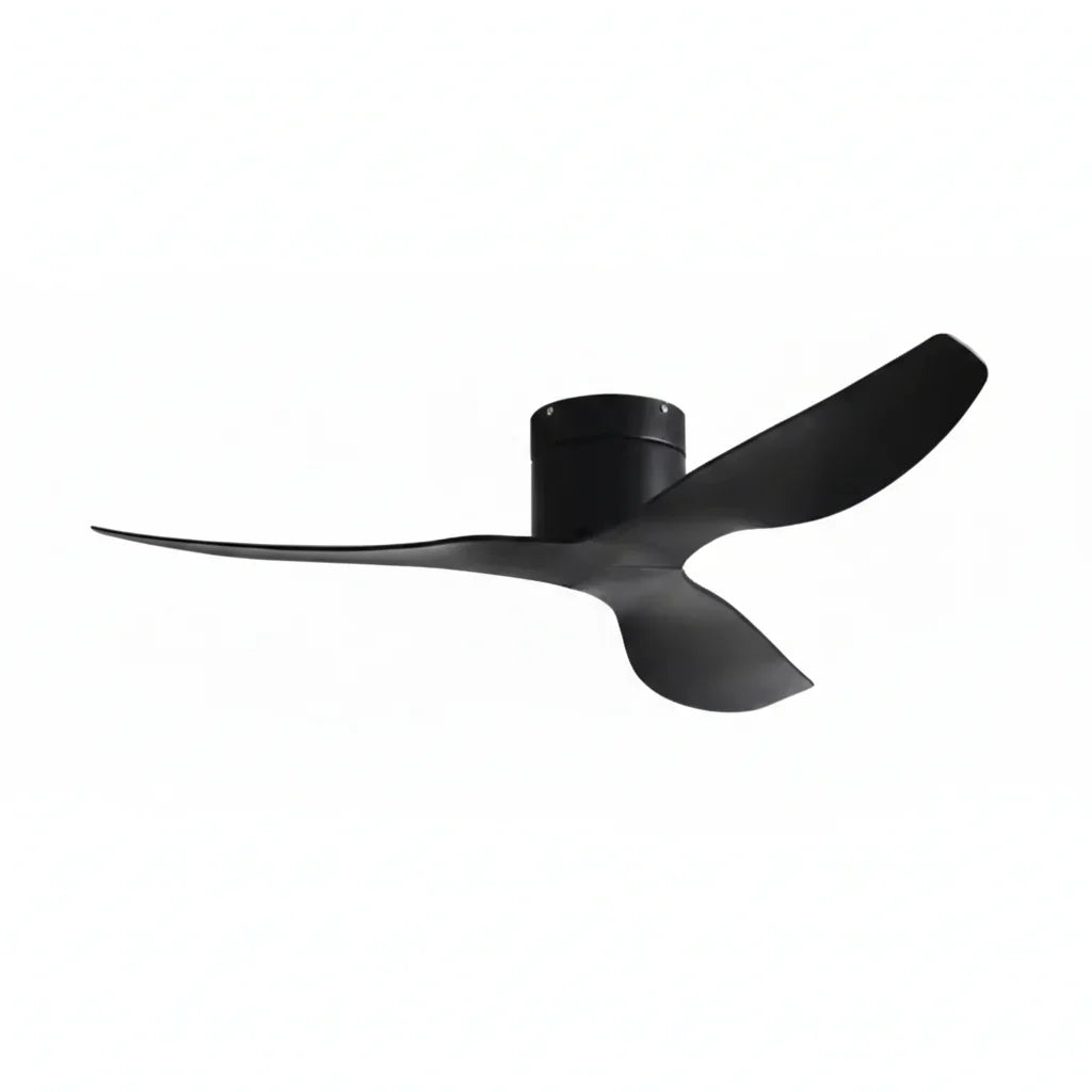 Onyx | Ventilateur ultra-plat noir et ABS noir