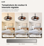 Vector | Ventilateur moderne LED télécommande 51 cm