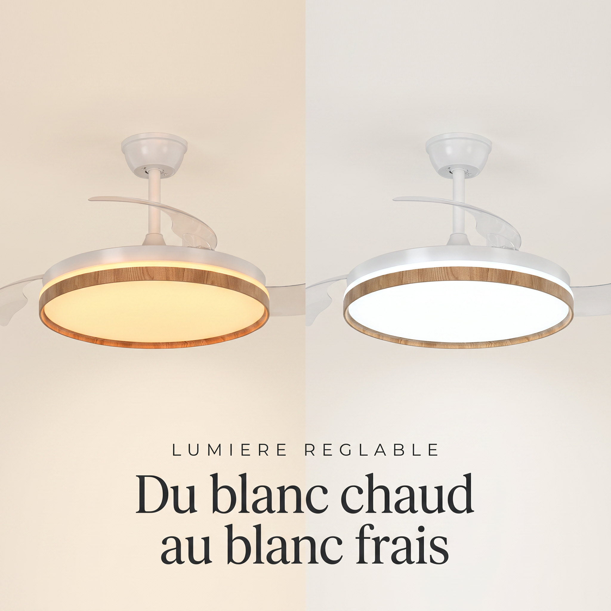 Halo Brizea, ventilateur de plafond