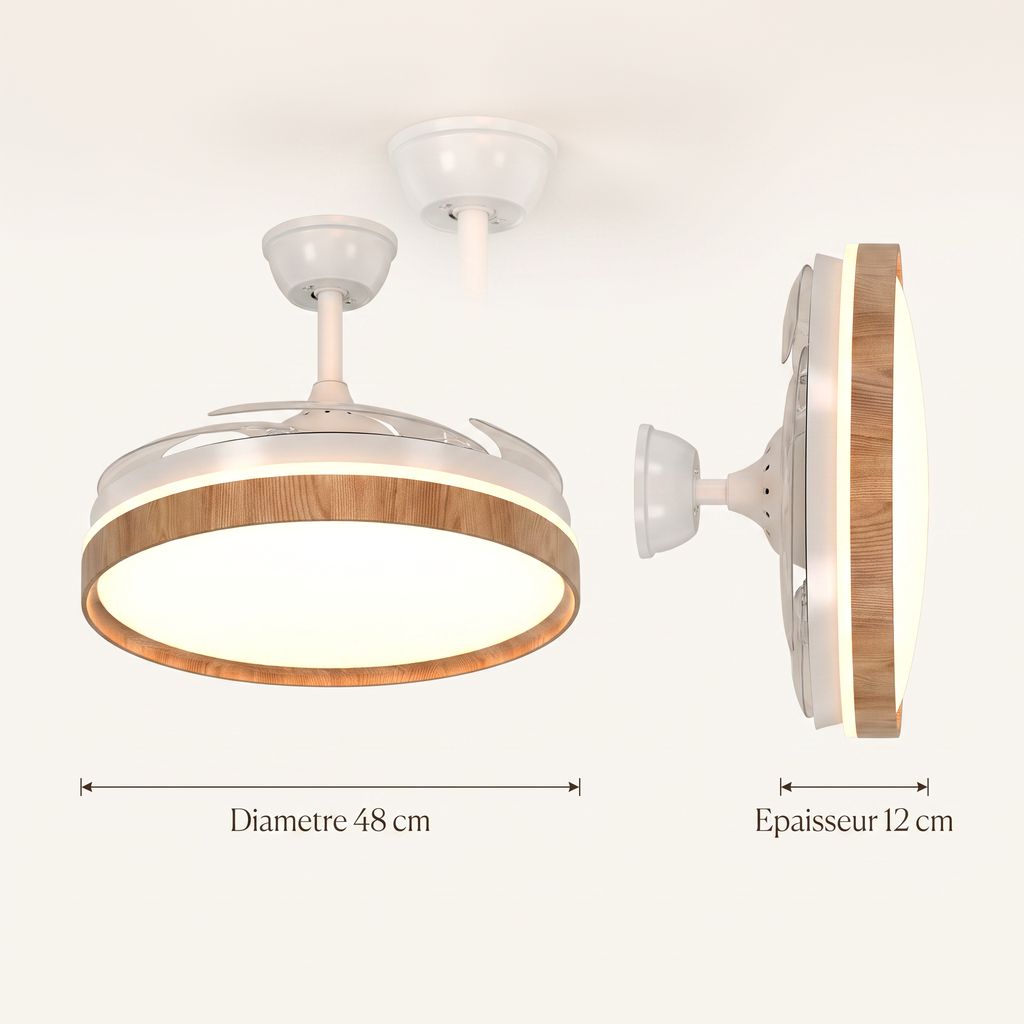 Halo Brizea, ventilateur de plafond