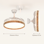 Halo Brizea, ventilateur de plafond
