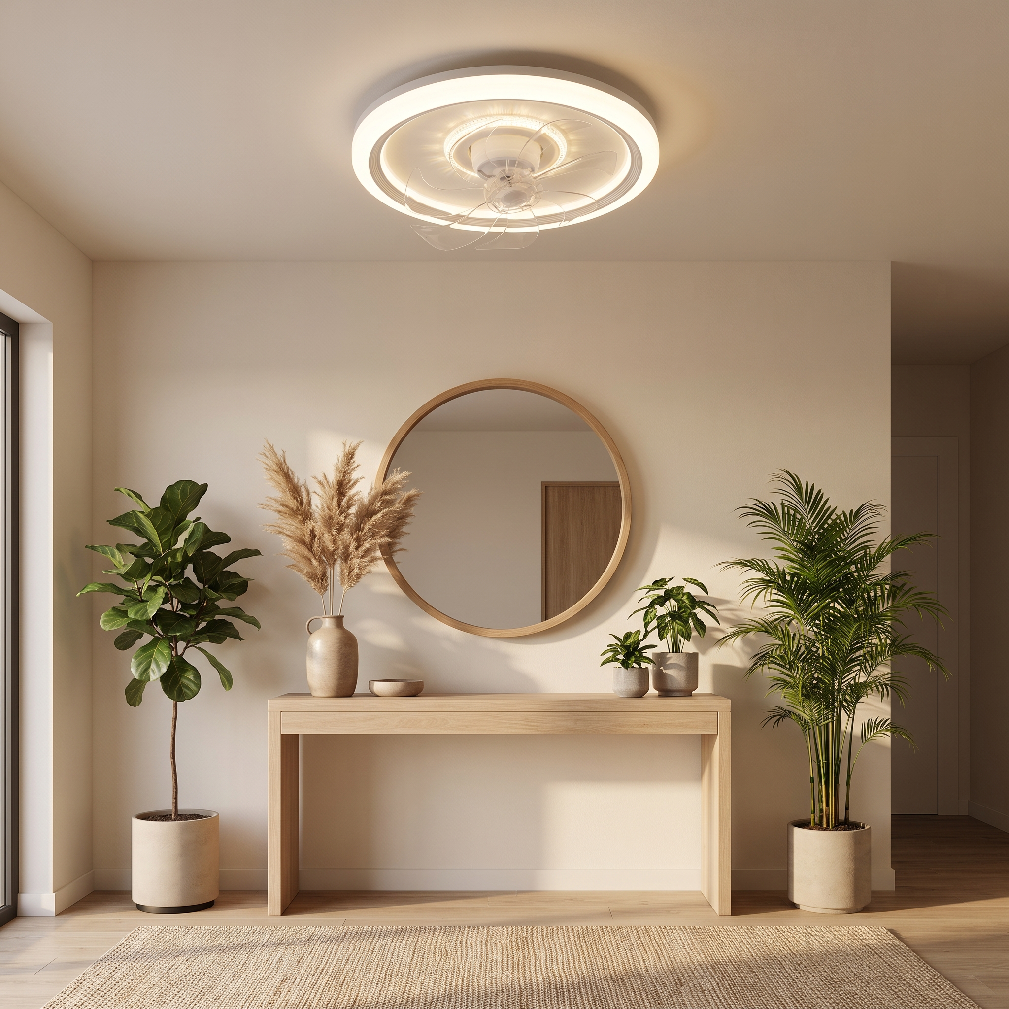 Lune Brizea, ventilateur de plafond
