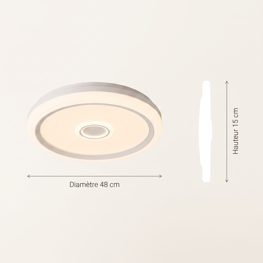 Lune Brizea, ventilateur de plafond