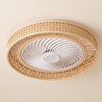 Nid | Ventilateur rotin tressé 50 cm