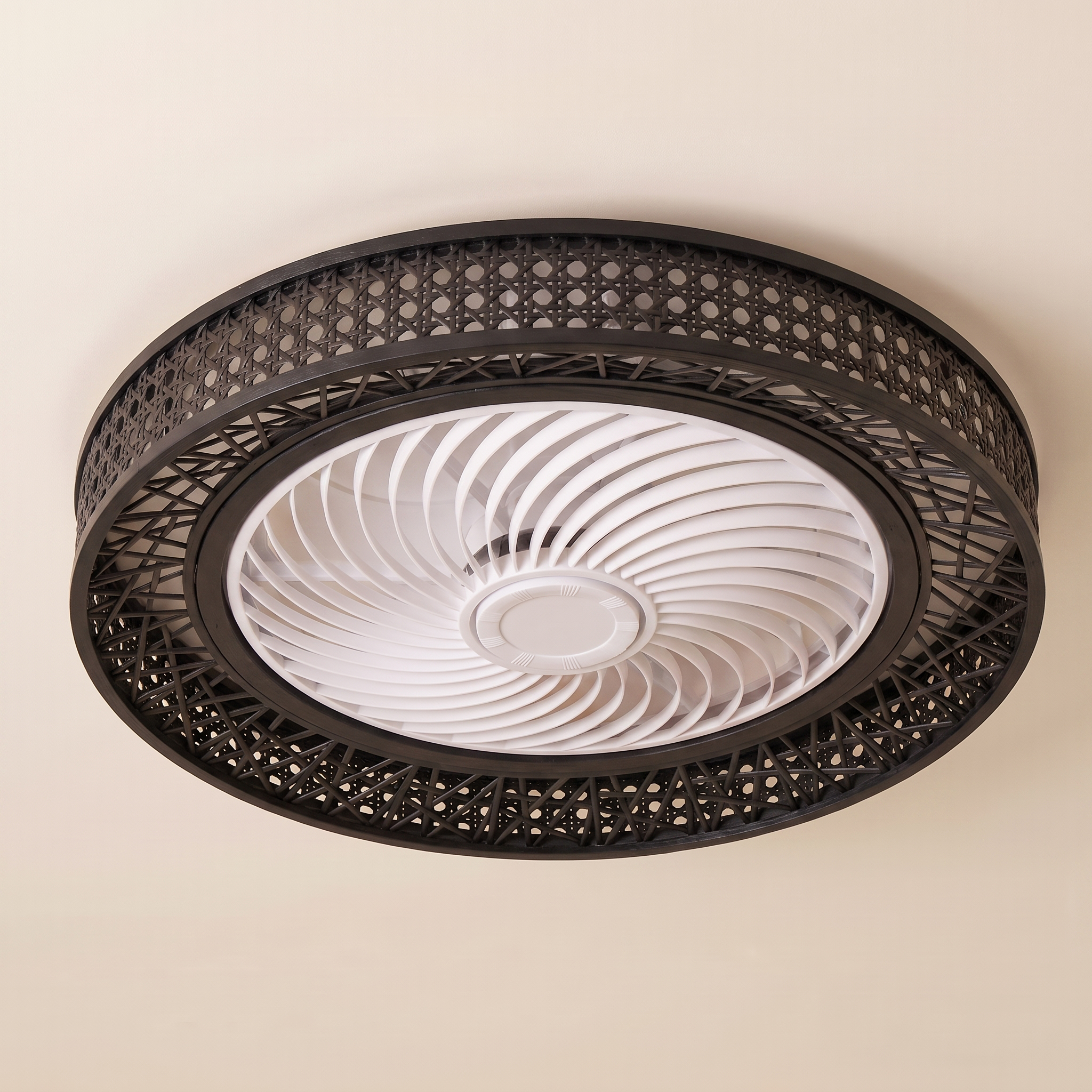 Nid | Ventilateur rotin tressé 50 cm