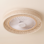 Nid | Ventilateur rotin tressé 50 cm