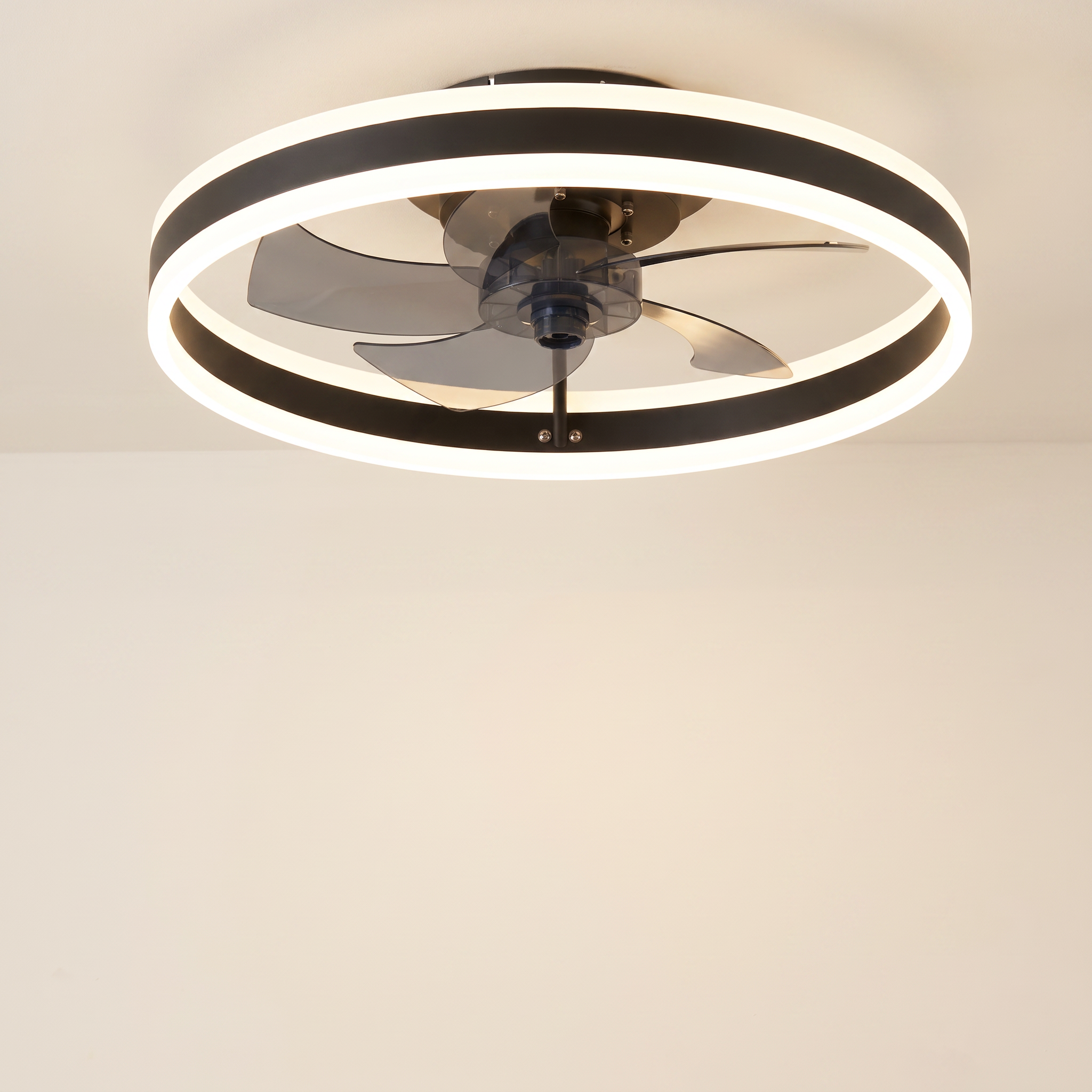 Nimbe | Ventilateur anneau LED 50 cm
