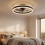 Nimbe | Ventilateur anneau LED 50 cm
