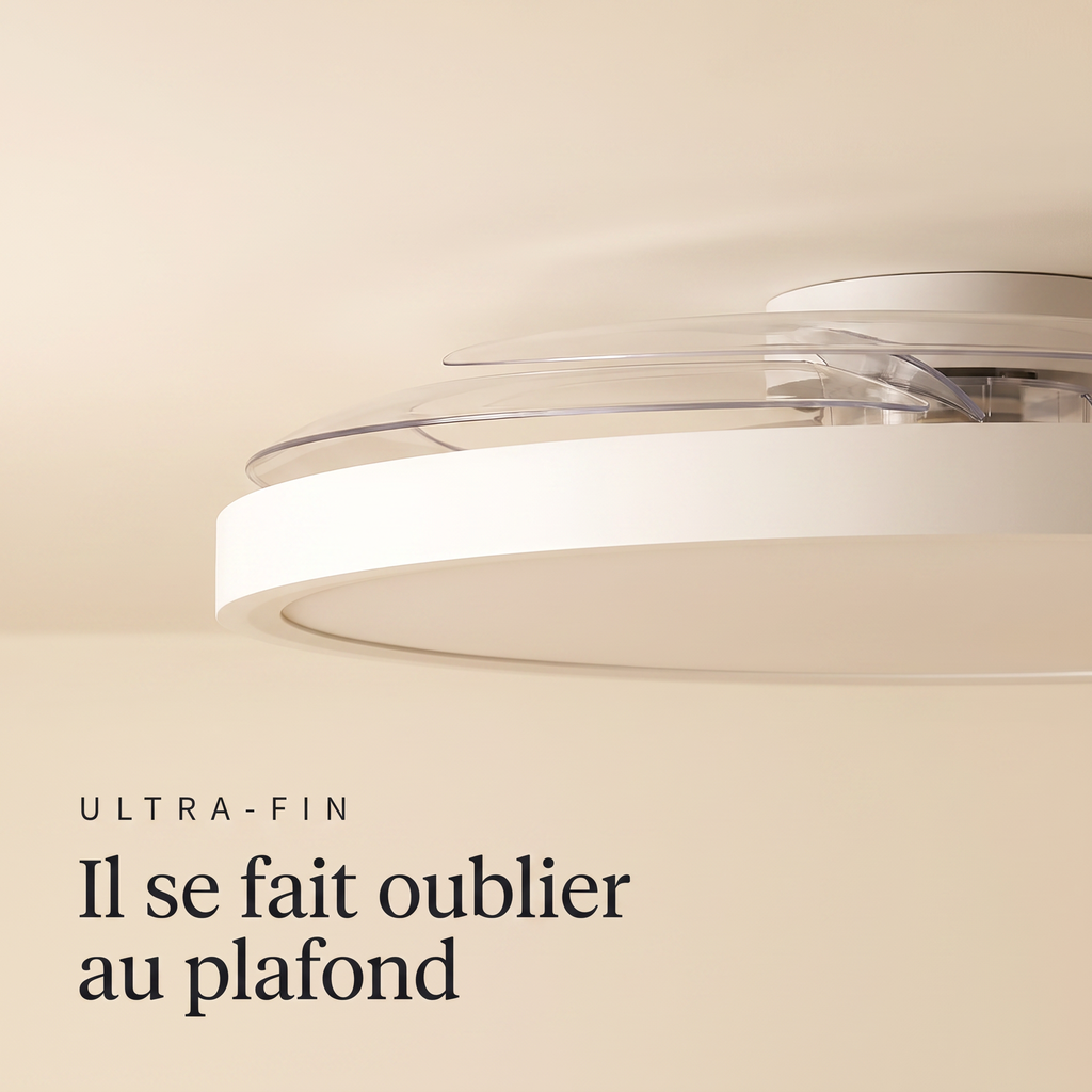 Onde Brizea, ventilateur de plafond