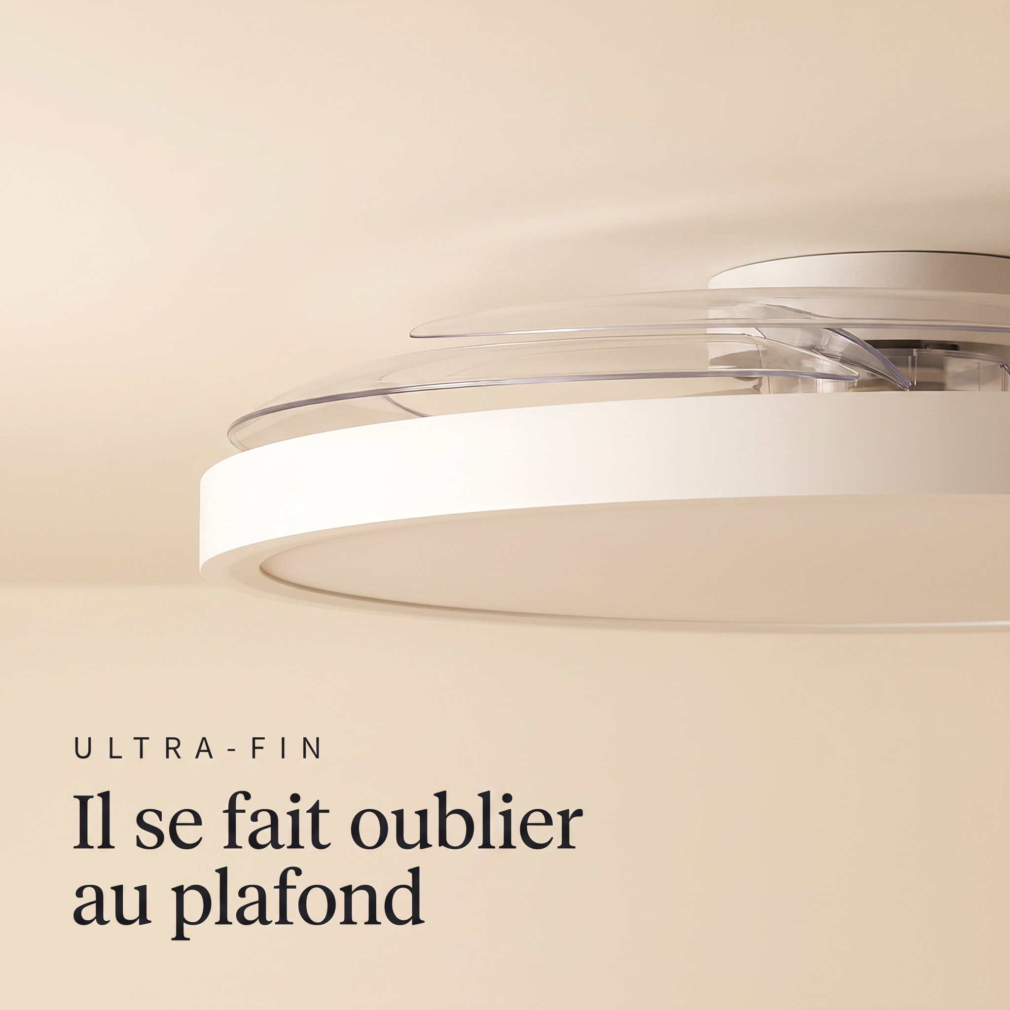 Onde Brizea, ventilateur de plafond