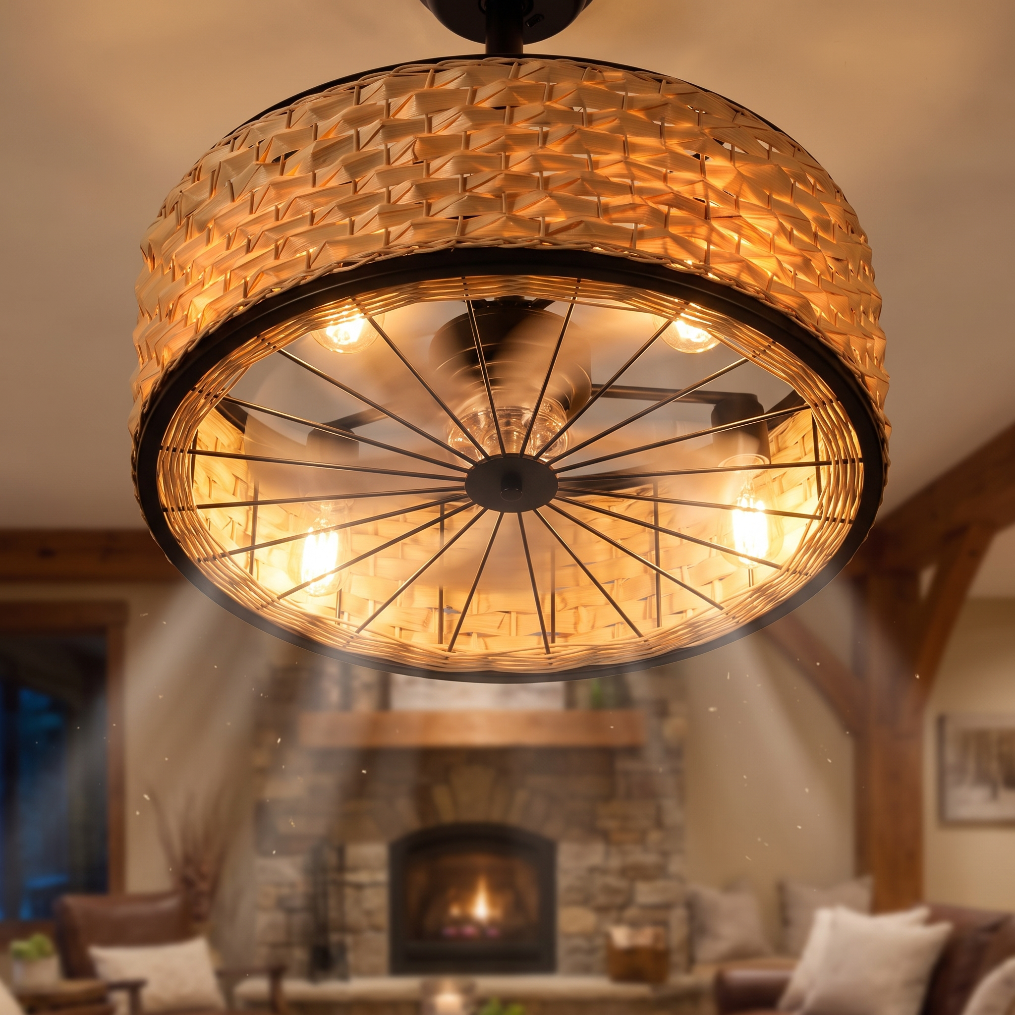 Osier Brizea, ventilateur de plafond