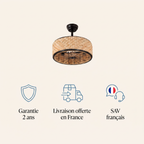 Osier Brizea, ventilateur de plafond