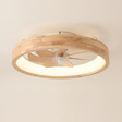 Saule | Ventilateur couronne bois 50 cm