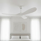 Sirocco | Ventilateur vintage blanc et ABS blanc
