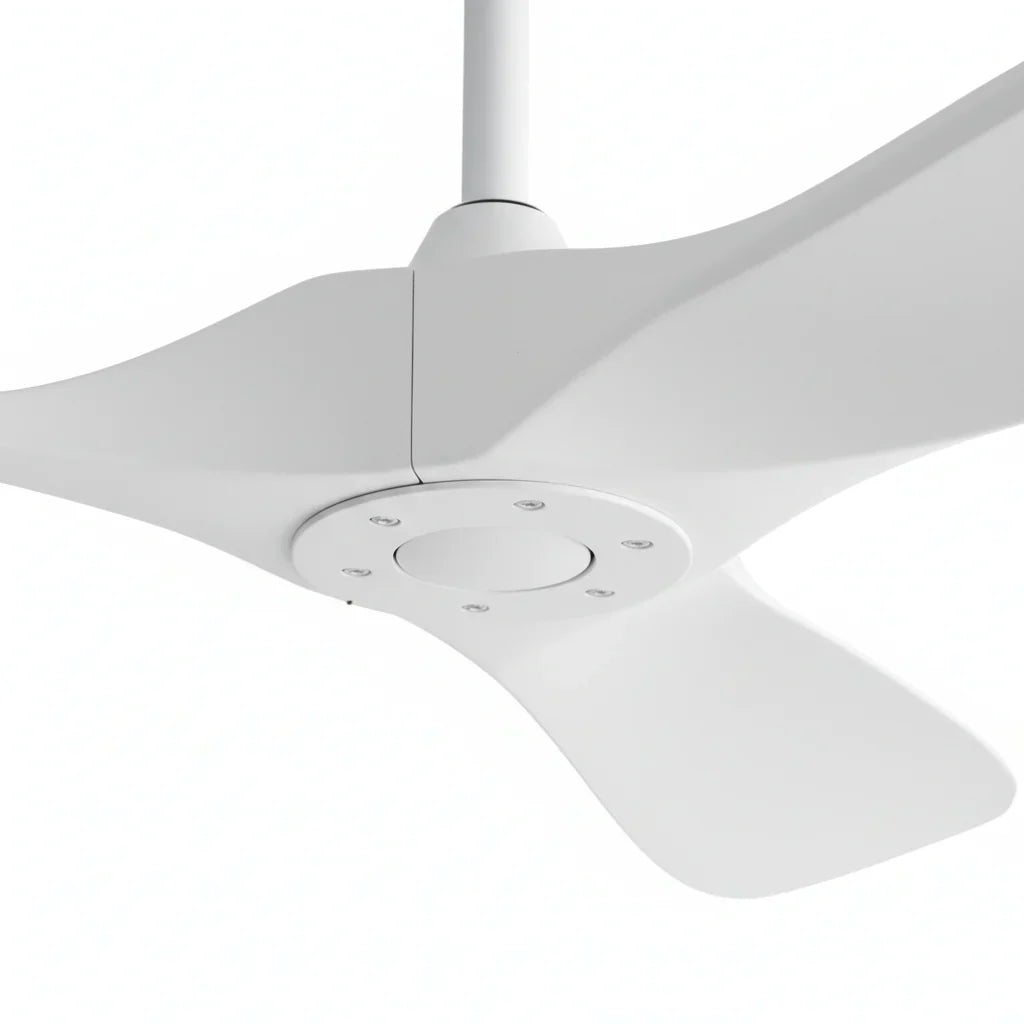 Sirocco | Ventilateur vintage blanc et ABS blanc