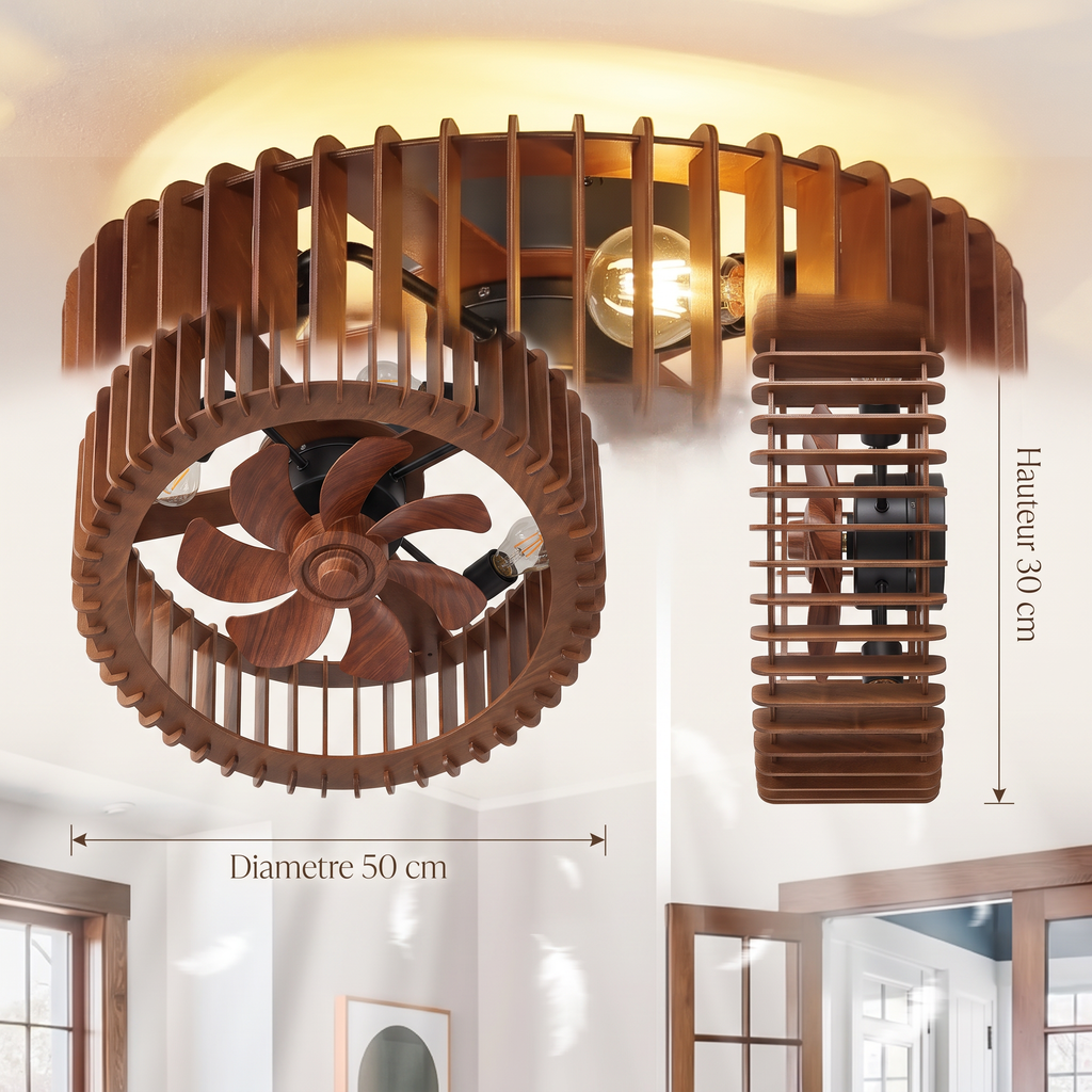 Teck Brizea, ventilateur de plafond