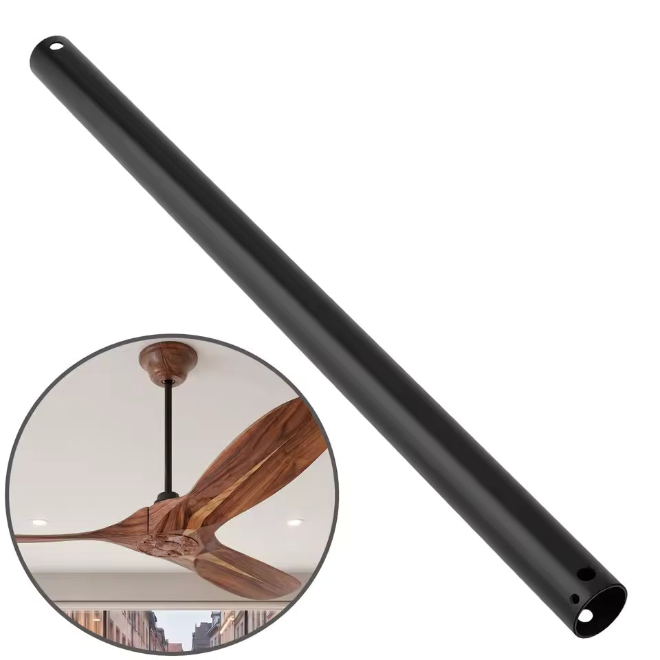 Tige de rallonge en métal pour ventilateur de plafond, vue 2