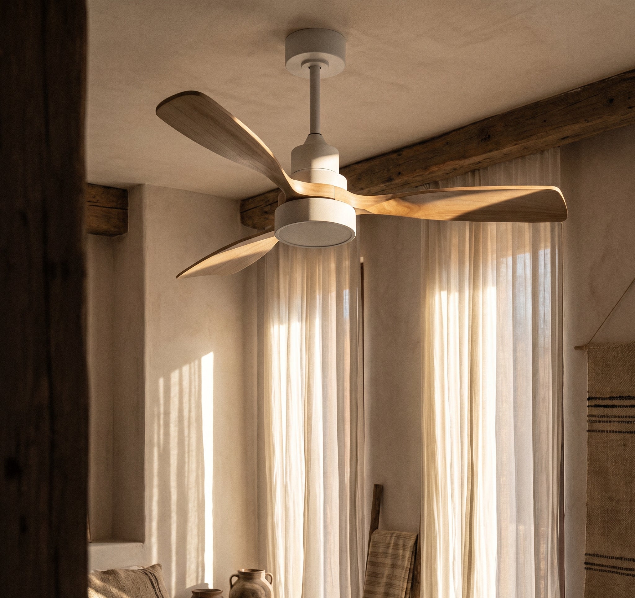 Alto, ventilateur de plafond compact LED pour plafond bas, vue 4