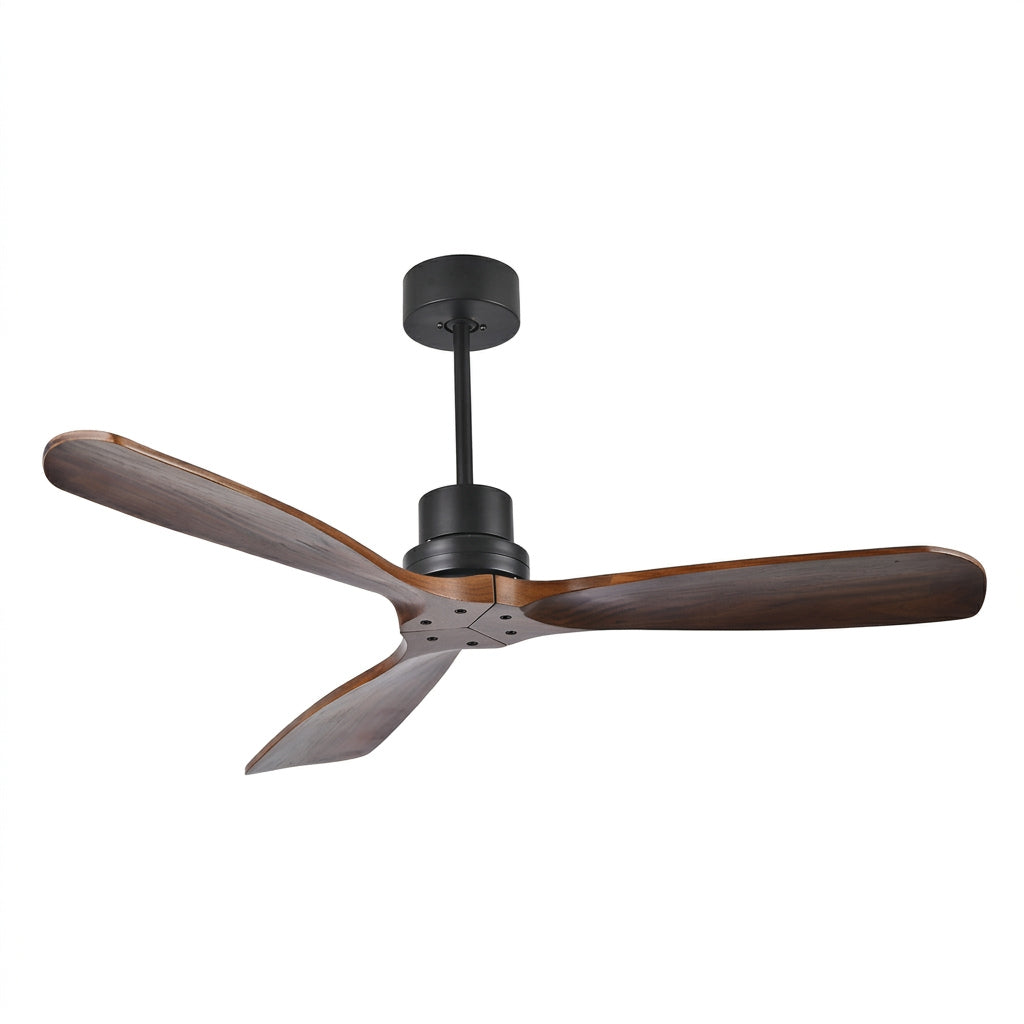 Boréal, ventilateur de plafond scandinave en bois et fer