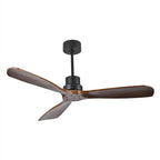 Boréal, ventilateur de plafond scandinave en bois et fer