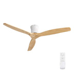 Fjord, ventilateur de plafond épuré en bois massif