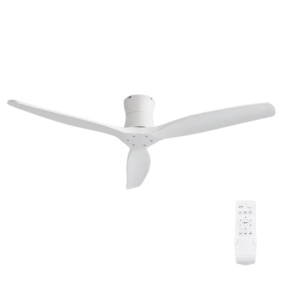 Fjord, ventilateur de plafond épuré en bois massif, vue 8