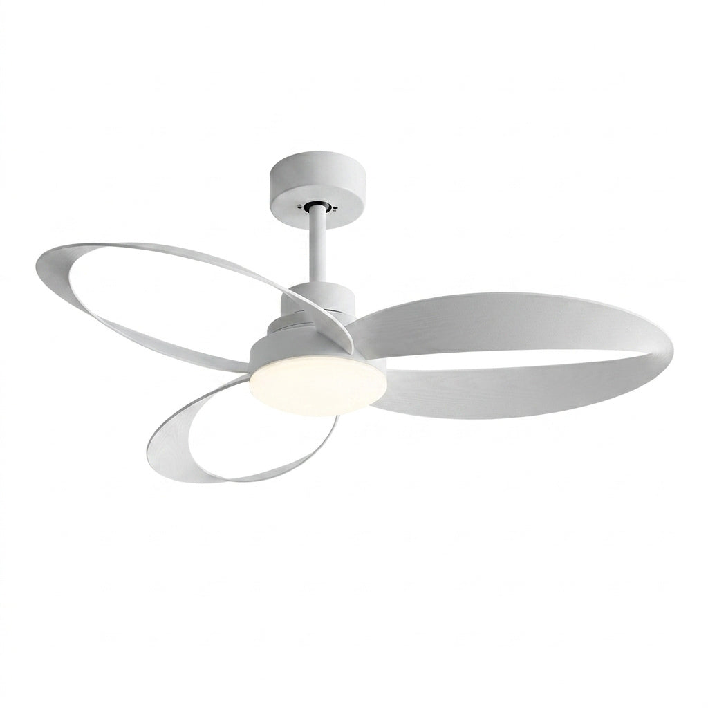 Méridien, ventilateur de plafond design à pales circulaires LED, vue 9