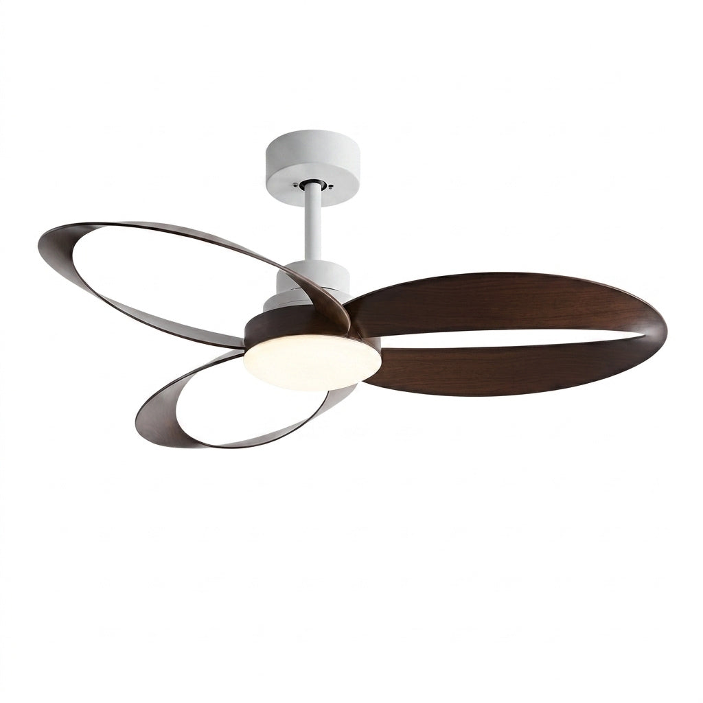 Méridien, ventilateur de plafond design à pales circulaires LED, vue 12