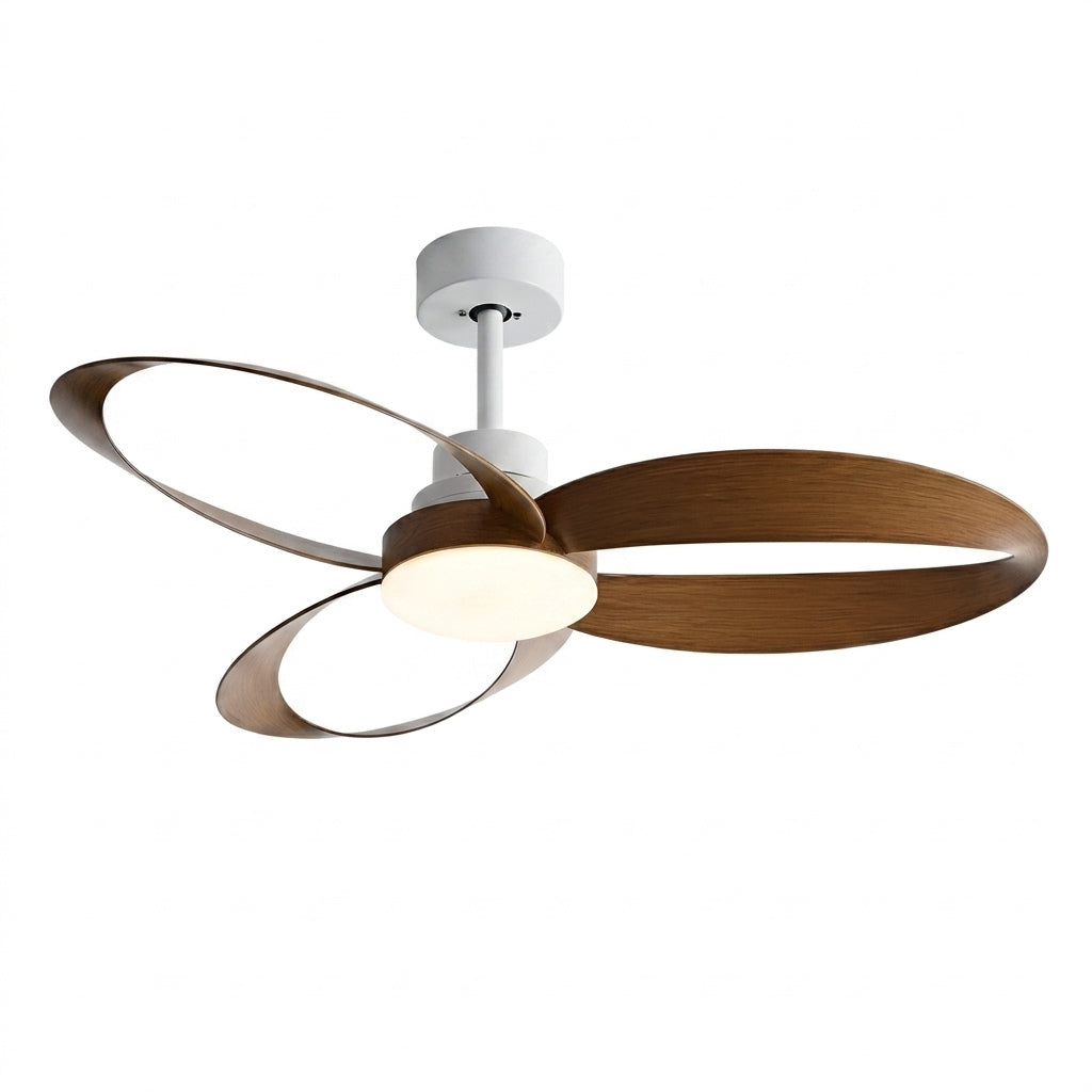 Méridien, ventilateur de plafond design à pales circulaires LED, vue 14