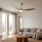 Opale, ventilateur de plafond affleurant pour plafond bas, vue 2
