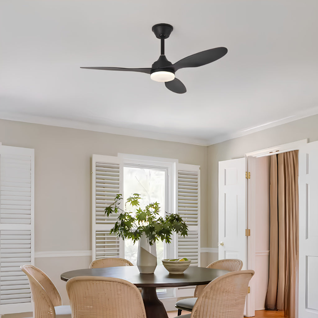 Opale, ventilateur de plafond affleurant pour plafond bas, vue 4