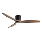 Sylva, ventilateur de plafond bois massif à profil bas, vue 13