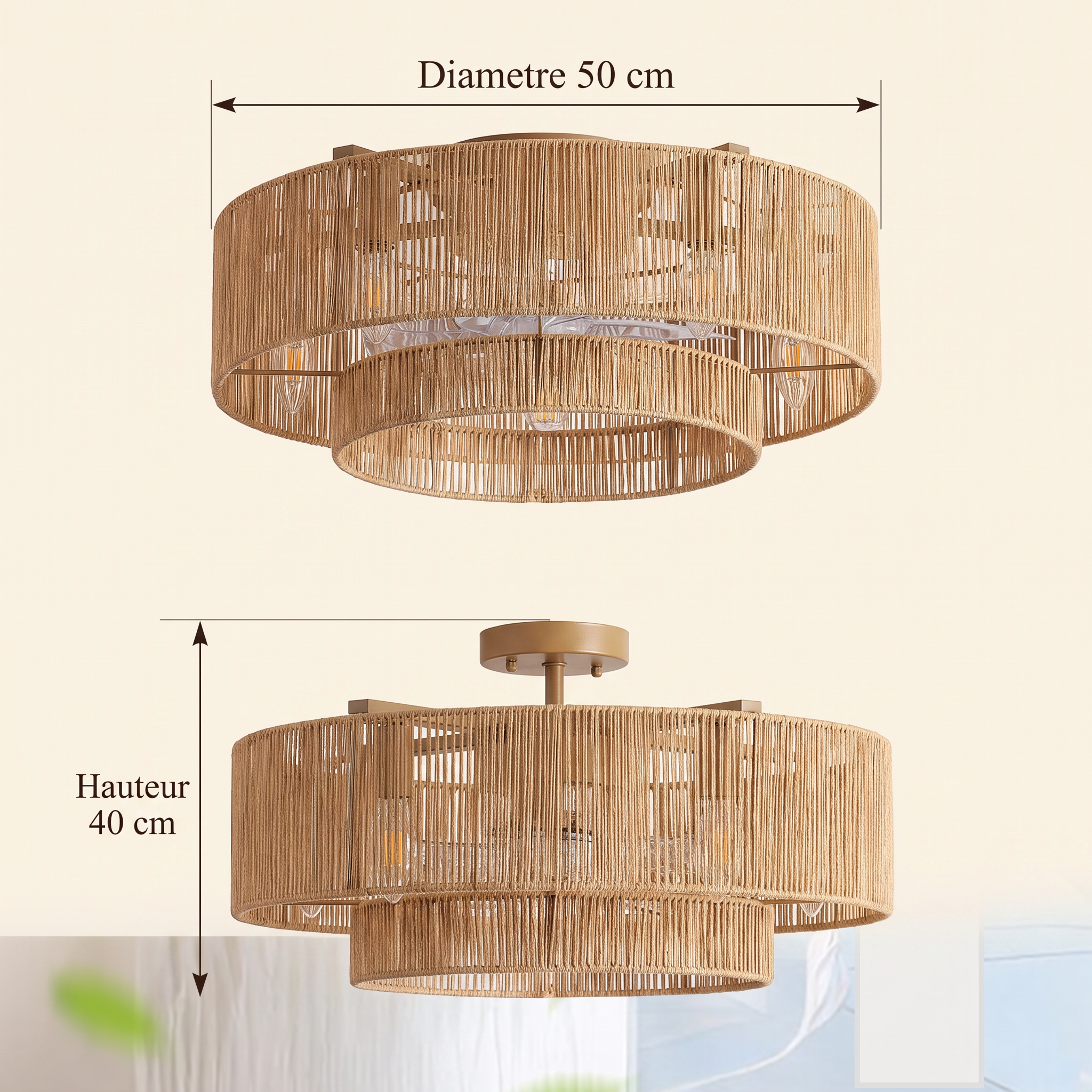Volute Brizea, ventilateur de plafond