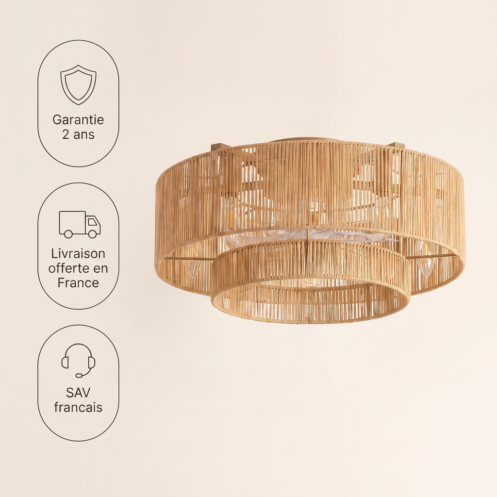Volute Brizea, ventilateur de plafond