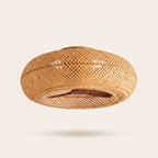 Lagon Brizea, ventilateur de plafond bambou tressé