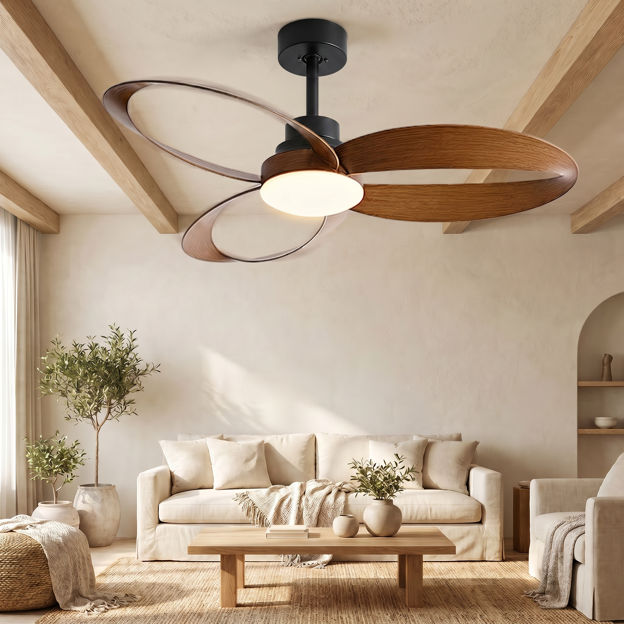 Ventilateur de plafond Méridien en fonctionnement