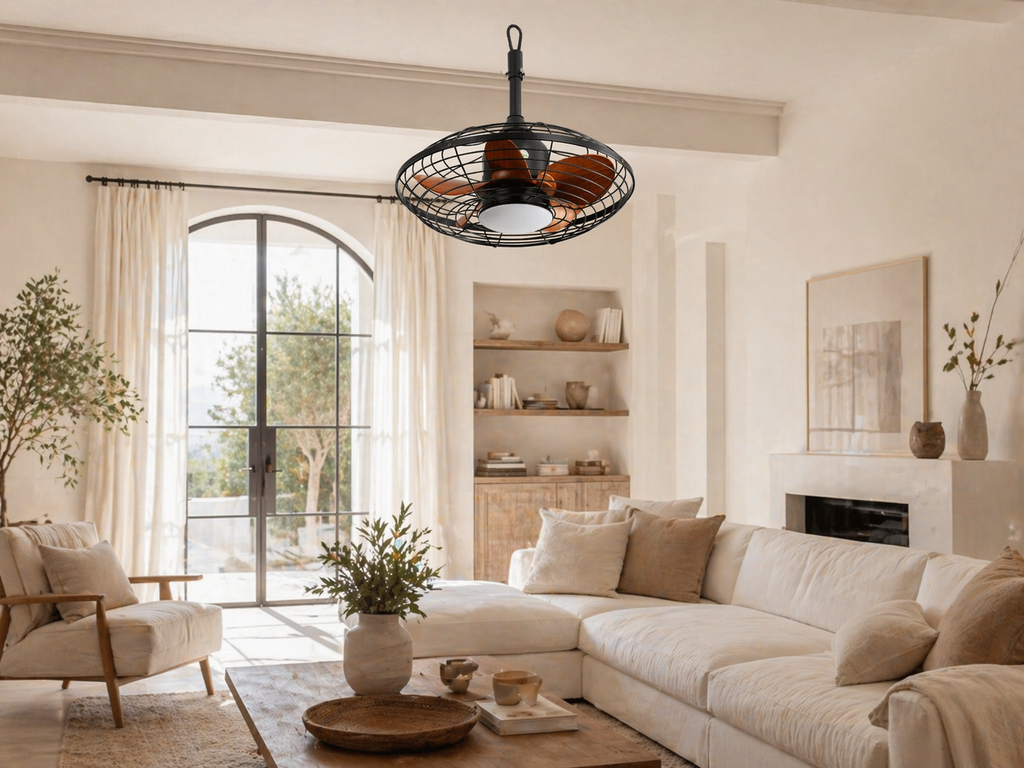 Vector | Ventilateur moderne LED télécommande 51 cm
