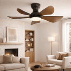 Sigrid | Ventilateur compact LED télécommande 74 cm