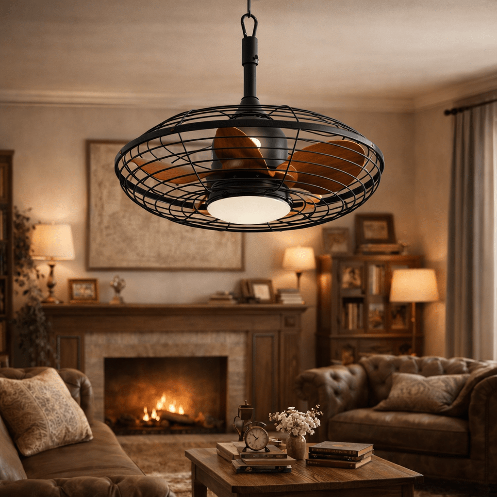 Vector | Ventilateur moderne LED télécommande 51 cm