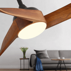 Cygnéo | Ventilateur nordique LED télécommande 132 cm